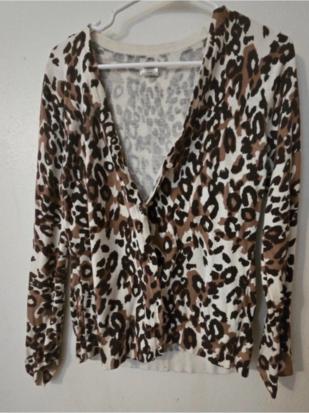 Jaclyn Smith - Leopard Print Cardigan